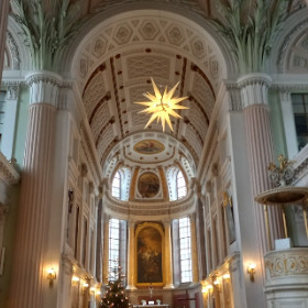 Flyer der Silvesterveranstaltung: Silvesterkonzert 2024: Händels "Der Messias" in der Nikolaikirche Leipzig